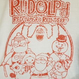 Rare vintage Rudolph claymation xl single stitch t